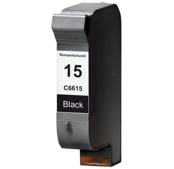 Black HP 15 Compatible Ink Cartridge