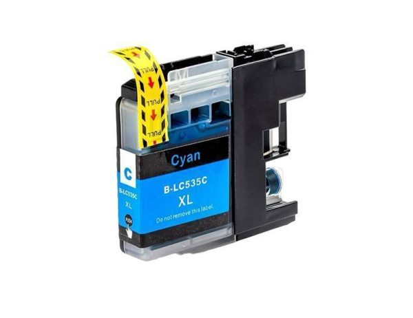 Cyan Brother LC535C XL Compatible Ink Cartridge