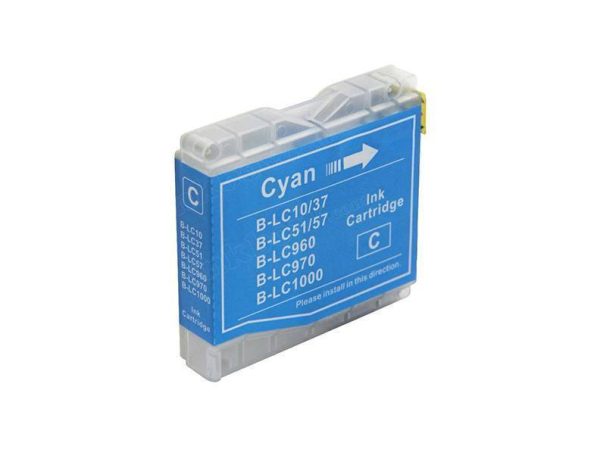 Cyan Brother LC57 Compatible Ink Cartridge