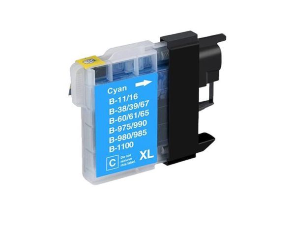 Cyan Brother LC67C Compatible Ink Cartridge