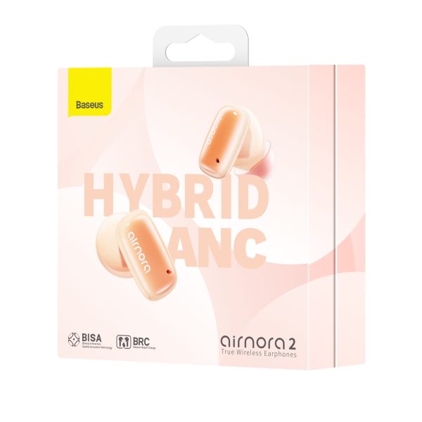 Baseus AirNora 2 True Wireless Earphones Gradient Orange - Image 7