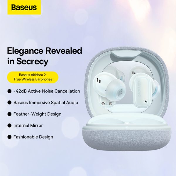 Baseus AirNora 2 True Wireless Earphones Galaxy Blue - Image 13