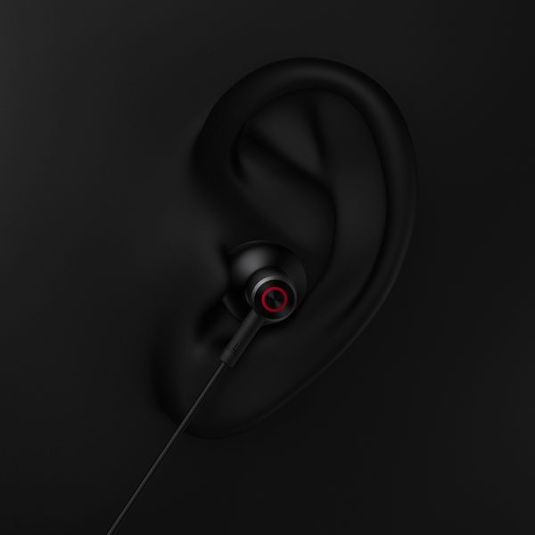 Baseus Bowie P1 Half In-Ear Neckband Wireless Earphones - Black - Image 7