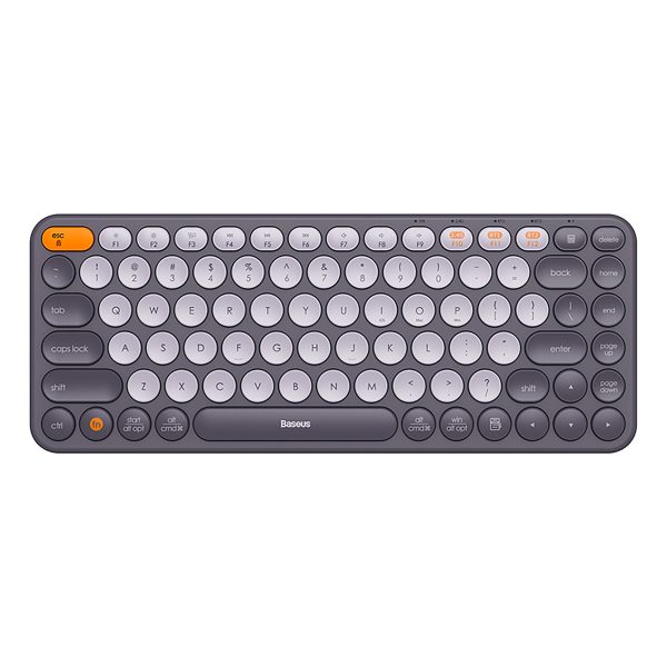 Baseus K01A Wireless Tri-Mode Keyboard - Frosted Gray