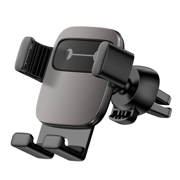 Baseus Cube Gravity Vehicle Mounted Holder for Smartphones (Air Vent) Black - Image 2