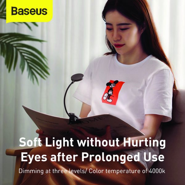 Baseus Comfort Reading Mini Clip Lamp - Image 7