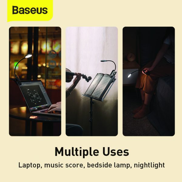 Baseus Comfort Reading Mini Clip Lamp - Image 9