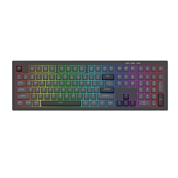 REDRAGON CRUX Membrane Gaming Keyboard - Black