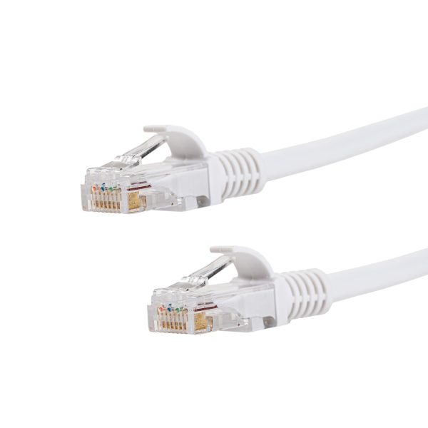 Gizzu Cat6 UTP Fly Lead Ethernet Network Cable 50cm – White